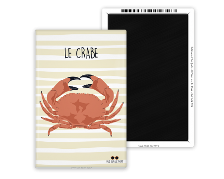 Magnet 55x80 - Le crabe