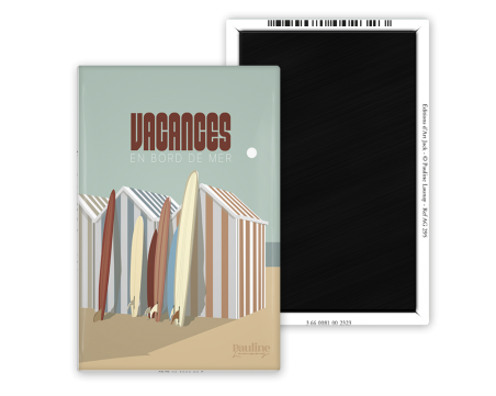 Magnet 55x80 - Vacances