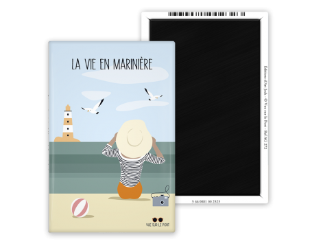 Magnet 55x80 - La vie en marinière
