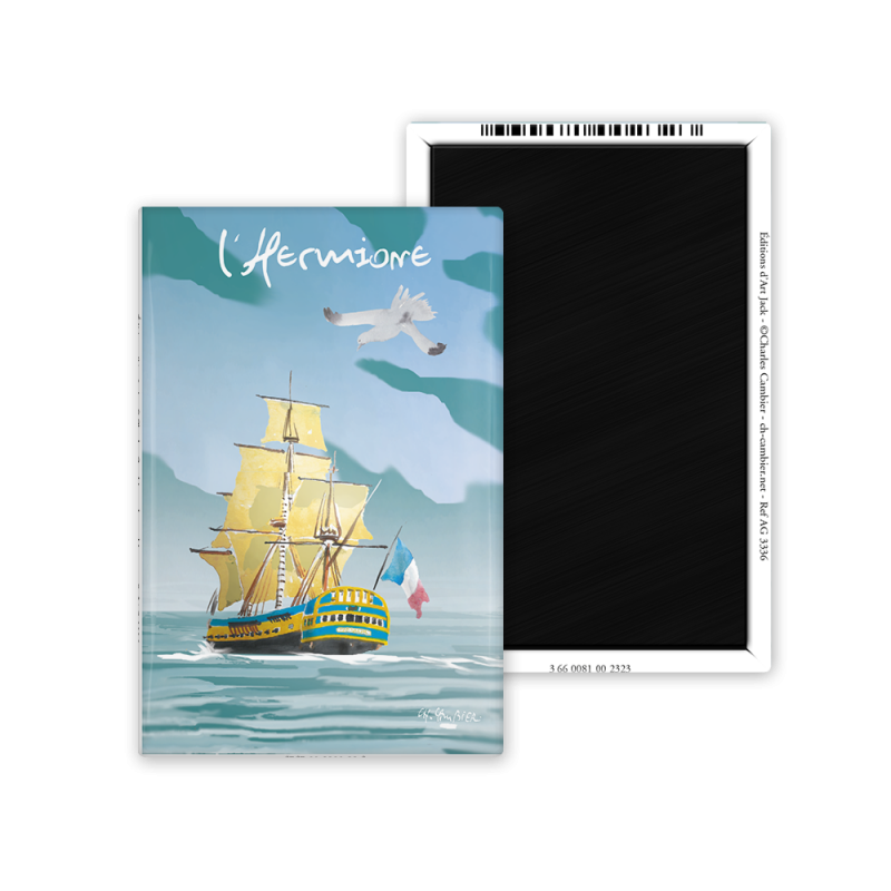 Magnet 55x80 - L'Hermione
