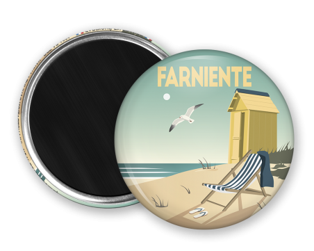 Magnet rond - Farniente