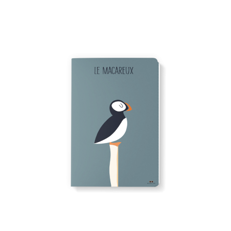 Notebook 10x15 - Le macareux