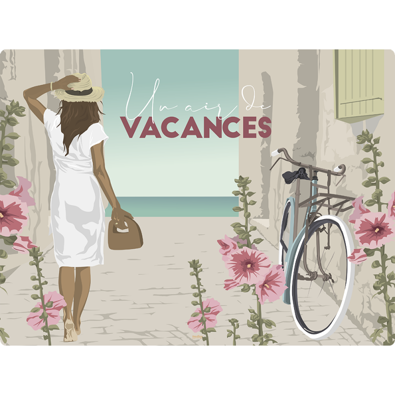 Set plastifié - Un air de vacance