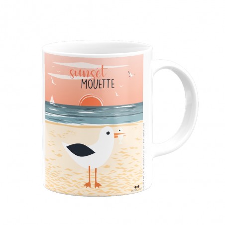 Sunset mouette / La route...