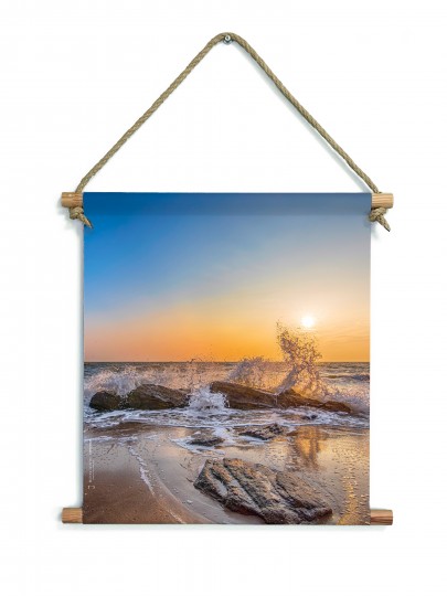 Sunset en bord de mer