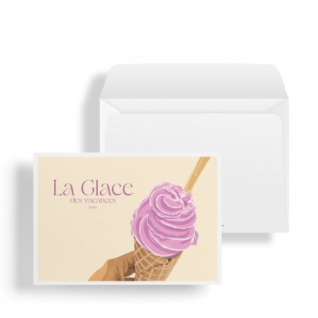 La Glace des vacances