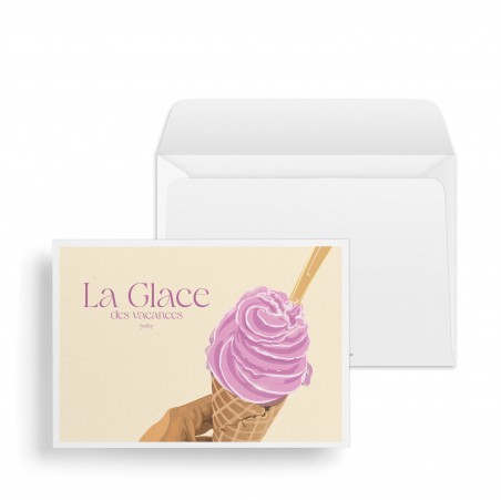 La Glace des vacances