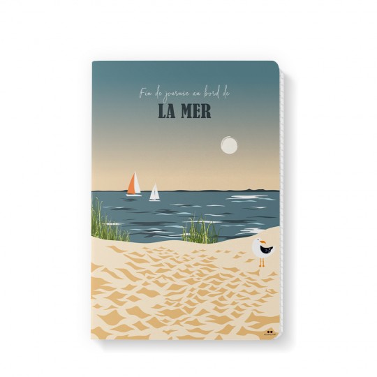 Fin de journée au bord de la Mer