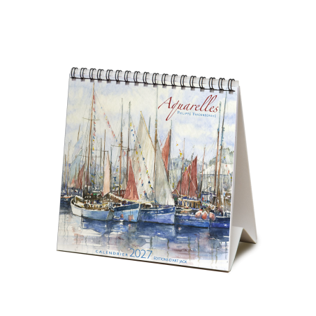 Aquarelle bord de mer