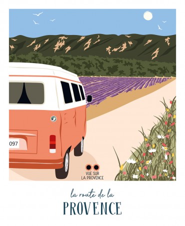 La route de la Provence