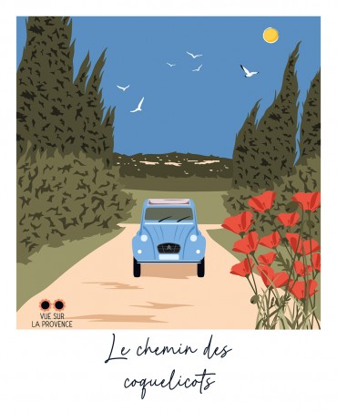 Le chemin des Coquelicots
