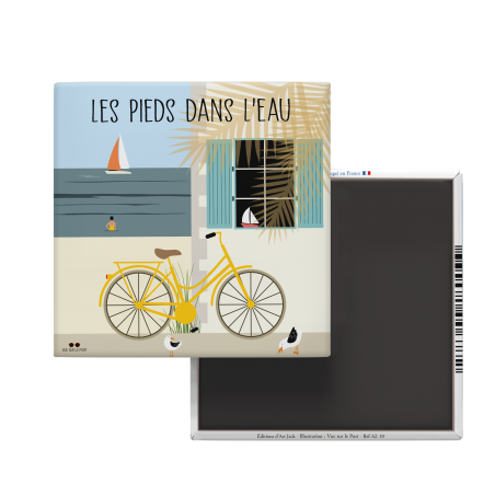 Les pieds dans l'eau