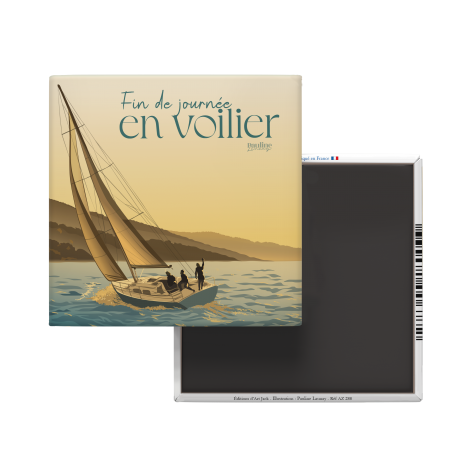 Fin de journée en voilier