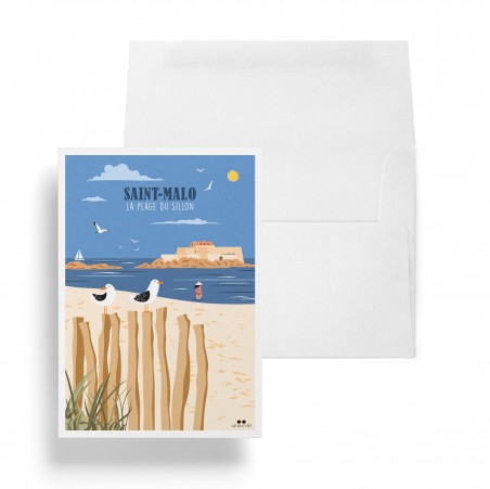 Saint-Malo La plage du Sillon