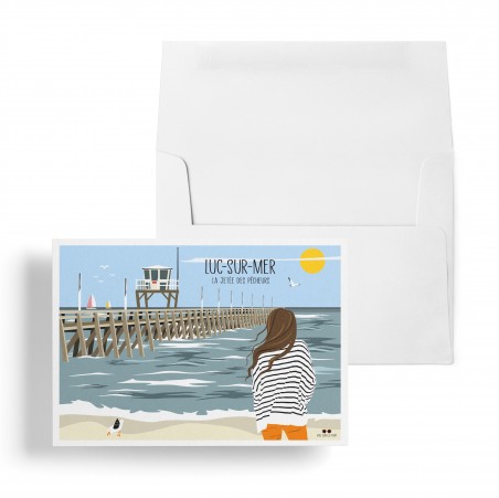 Luc-sur-Mer La jetée des...