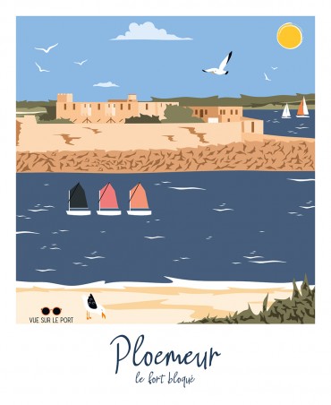 Ploemeur - Le fort bloqué