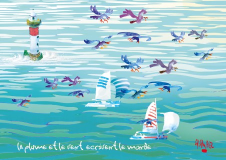La plume et le vent