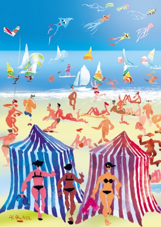 Tentes de plage