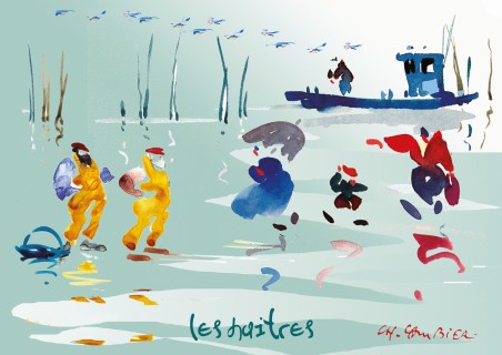 Les huîtres
