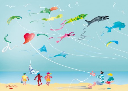 Les cerf-volants
