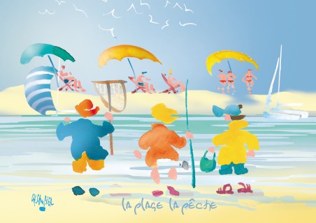 La plage, la pêche