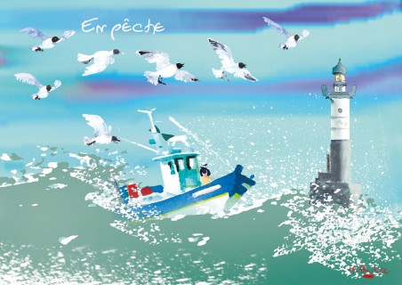 En pêche