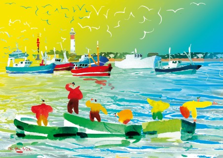 A la pêche