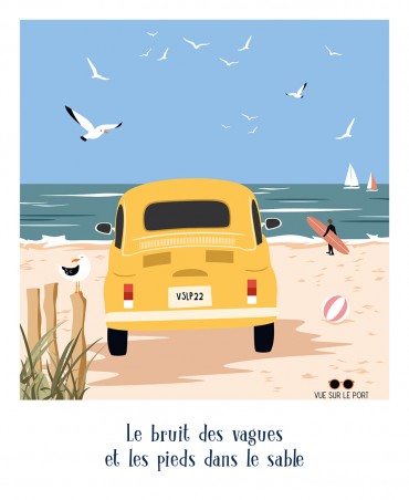 Le bruit des vagues et les...