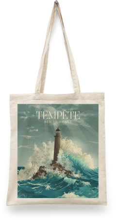 Tempête sur le phare
