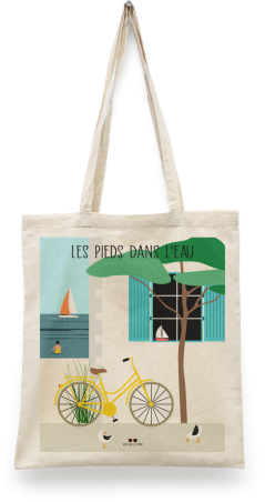 Les pieds dans l'eau